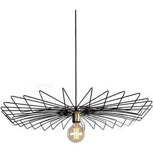 Lampa wisząca druciana loft Umbrella 78 Czarna marki Nowodvorski