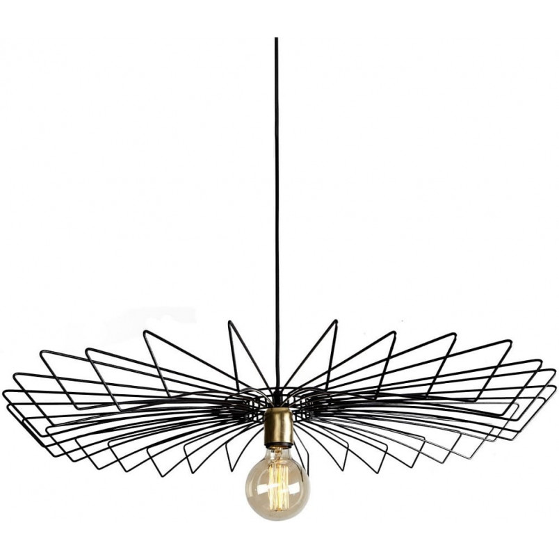 Lampa wisząca druciana loft Umbrella 78 Czarna marki Nowodvorski