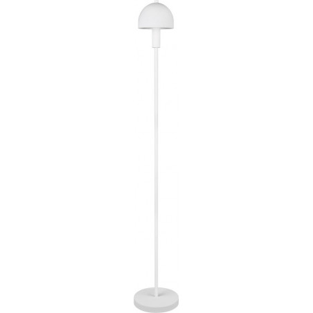 Lampa podłogowa szklany klosz retro Glenn 120cm opal / biały mat Reality