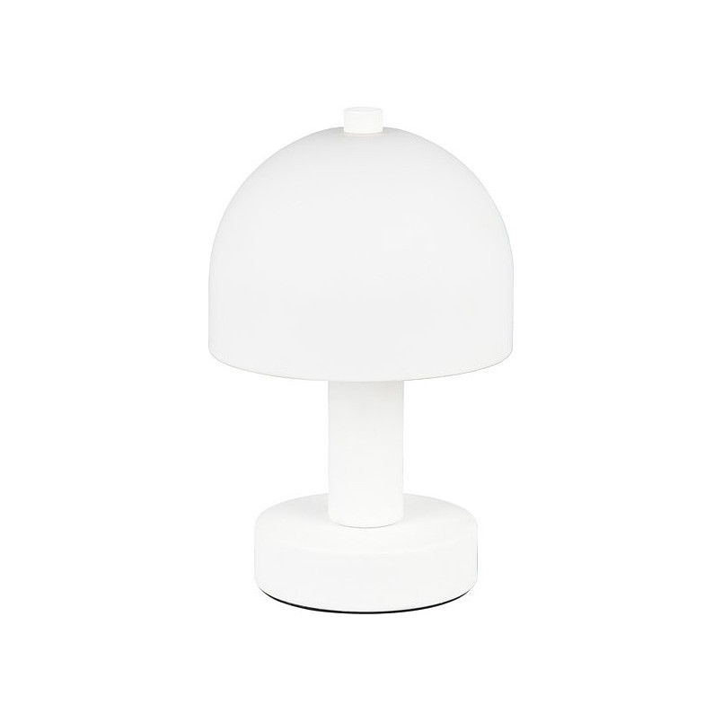 Lampka nocna retro Glenn opal / biały mat Reality
