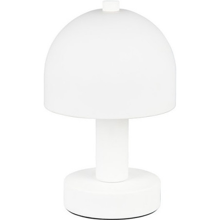Lampka nocna retro Glenn opal / biały mat Reality