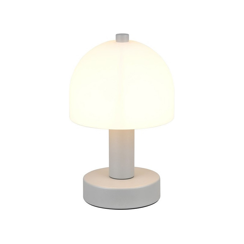 Lampka nocna retro Glenn opal / ciemny szary Reality