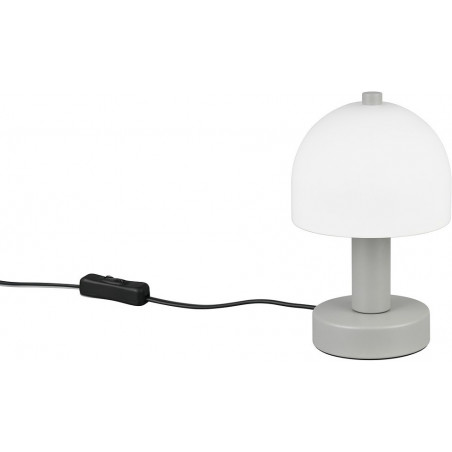 Lampka nocna retro Glenn opal / ciemny szary Reality