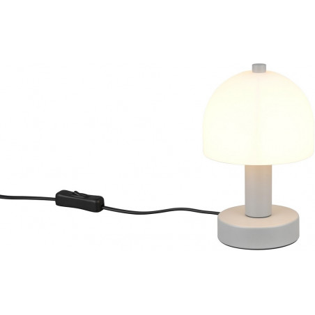 Lampka nocna retro Glenn opal / ciemny szary Reality
