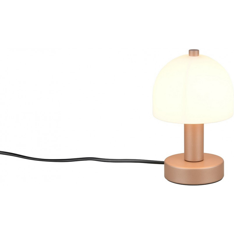 Lampka nocna retro Glenn opal / brąz Reality