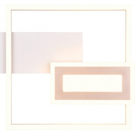 Plafon kwadratowy nowoczesny Spiro LED 3000K 33x30cm szary Reality