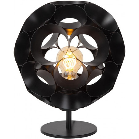 Lampa stołowa kula modern Hannelore 25cm czarna Lucide