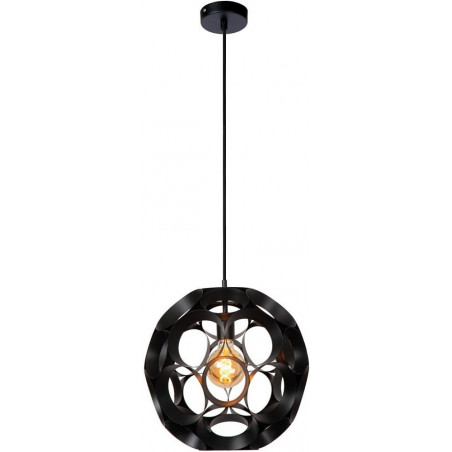 Lampa wisząca kula modern Hannelore 40cm czarna Lucide
