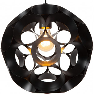 Lampa wisząca kula modern Hannelore 30cm czarna Lucide