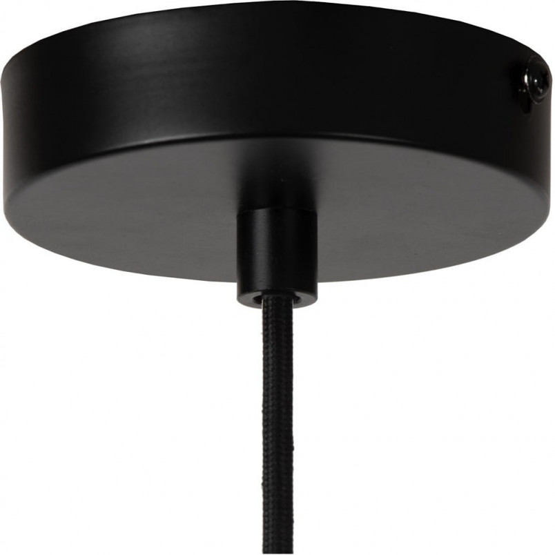 Lampa wisząca kula modern Hannelore 30cm czarna Lucide