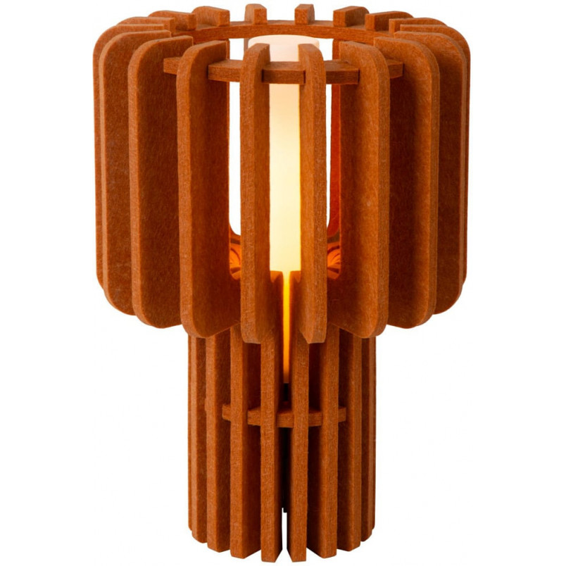 Lampa stołowa filcowa Rollo 24cm terracotta Lucide