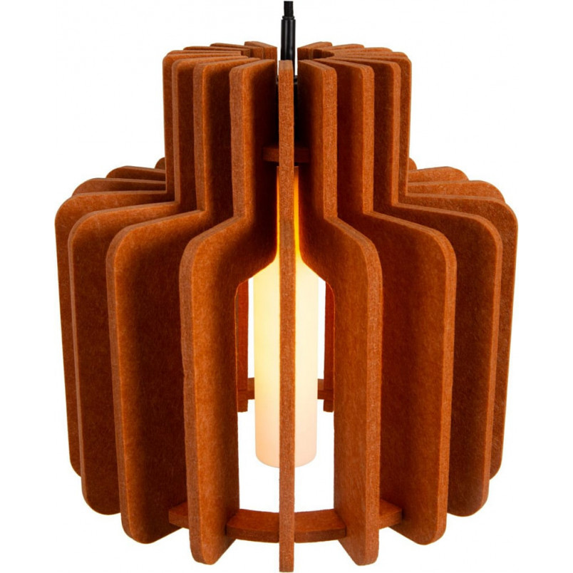 Lampa wisząca filcowa Rollo 40cm terracotta Lucide