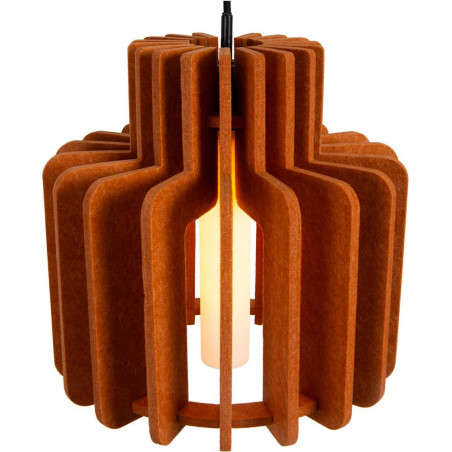 Lampa wisząca filcowa Rollo 40cm terracotta Lucide