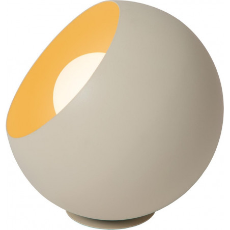 Lampa kula na stolik nocny Doredos 20cm kremowa Lucide