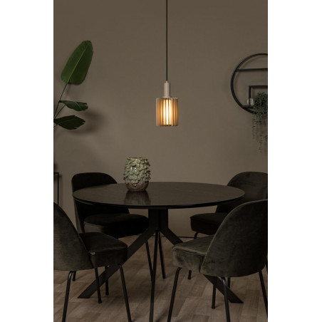 Lampa wisząca Lambres 15cm taupe Lucide