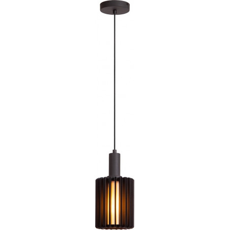 Lampa wisząca Lambres 15cm czarna Lucide