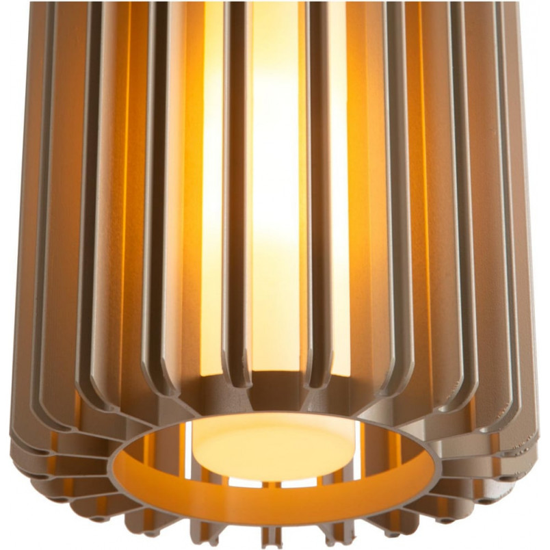 Lampa wisząca potrójna Lambres 40cm taupe Lucide