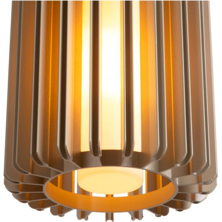 Lampa wisząca potrójna Lambres 40cm taupe Lucide