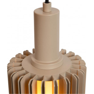 Lampa wisząca potrójna Lambres 40cm taupe Lucide