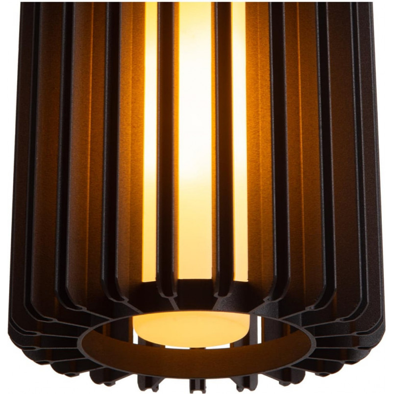 Lampa wisząca potrójna Lambres 40cm czarna Lucide