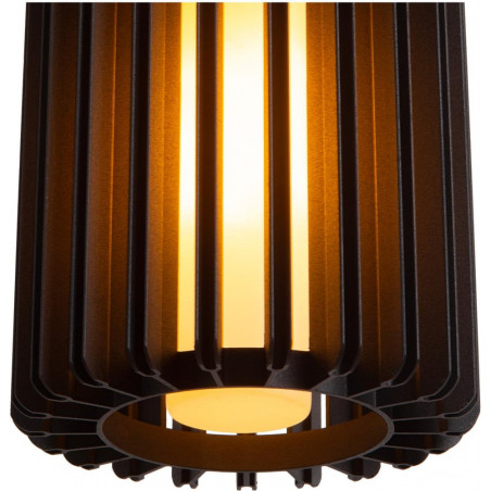 Lampa wisząca potrójna Lambres 40cm czarna Lucide
