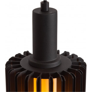 Lampa wisząca potrójna Lambres 40cm czarna Lucide