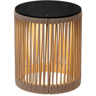 Lampa zewnętrzna stojąca Pingi LED 33,5cm H 36,5cm taupe Lucide