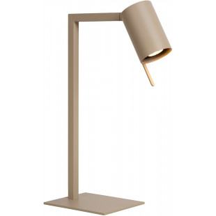 Lampa na biurko retro Lesley taupe Lucide