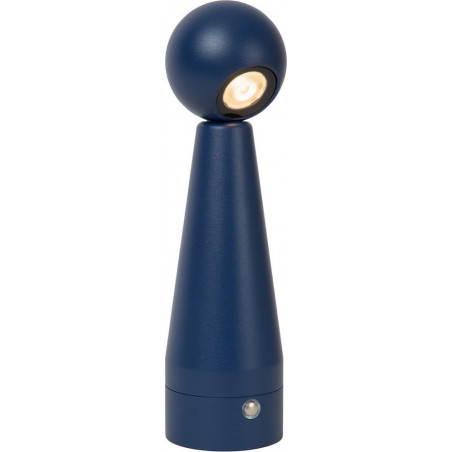 Lampa na stolik przenośna Ipsos LED niebieska Lucide
