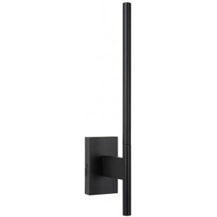 Kinkiet pionowy z usb Finan LED czarny Lucide