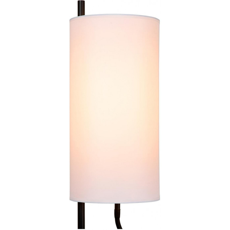 Lampa podłogowa z lampką do czytania Magic 165cm kremowo-czarna Lucide
