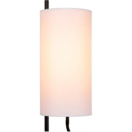 Lampa podłogowa z lampką do czytania Magic 165cm kremowo-czarna Lucide