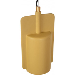 Lampa betonowa wisząca loft Ninja 15,5cm żółta Lucide