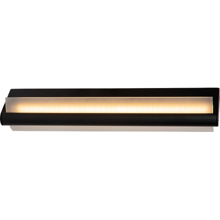 Kinkiet łazienkowy nad lustro Wanda LED 3000K 45cm czarny Lucide