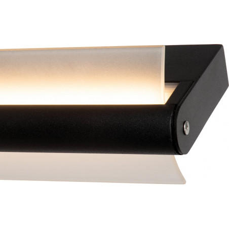 Kinkiet łazienkowy nad lustro Wanda LED 3000K 45cm czarny Lucide