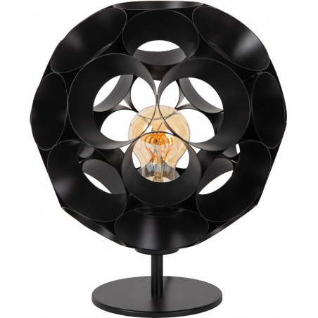 Lampa stołowa kula modern Hannelore 25cm czarna Lucide