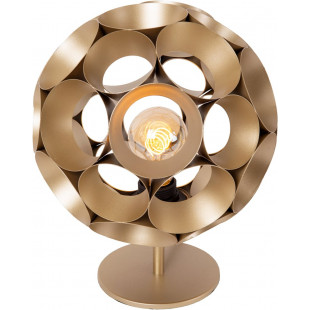 Lampa stołowa kula modern Hannelore 25cm matowe złoto / mosiądz Lucide