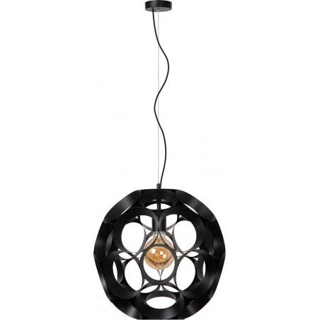 Lampa wisząca kula modern Hannelore 40cm czarna Lucide