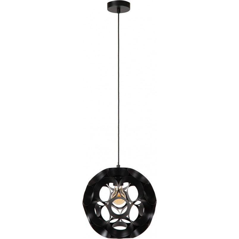 Lampa wisząca kula modern Hannelore 30cm czarna Lucide