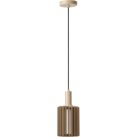 Lampa wisząca Lambres 15cm taupe Lucide