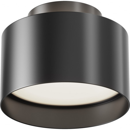 Lampa spot okrągła Planet LED 4000K 12cm cm czarna Maytoni