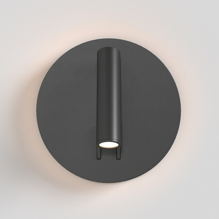Kinkiet podwójny z włącznikiem Ios 176 Round LED czarny Maytoni