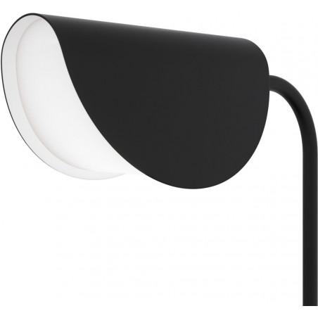 Lampa na biurko designerska Mollis czarna Maytoni