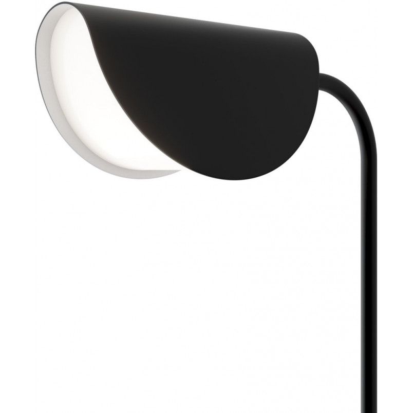 Lampa podłogowa designerska Mollis czarna Maytoni