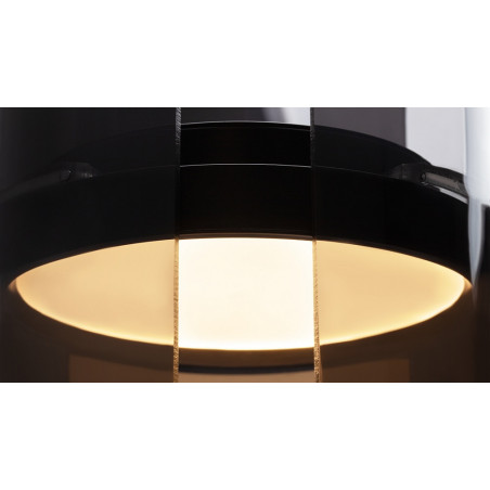 Lampa stołowa designerska Insight LED czarny przezroczysty Maytoni