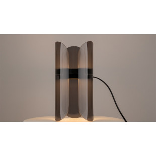 Lampa stołowa designerska Insight LED czarny przezroczysty Maytoni