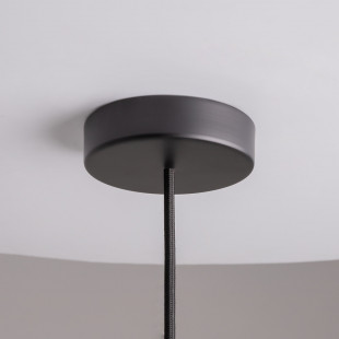 Lampa wisząca szklana designerska Memory 8cm biała Maytoni