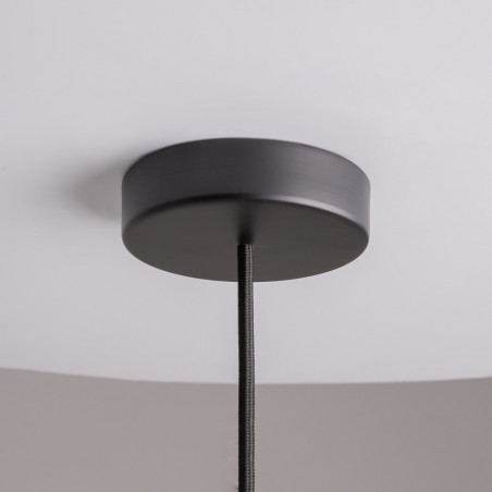 Lampa wisząca szklana designerska Memory 8cm biała Maytoni