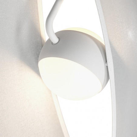 Lampa wisząca designerska Reflex LED 45cm biała Maytoni