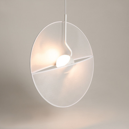 Lampa wisząca designerska Reflex LED 45cm biała Maytoni